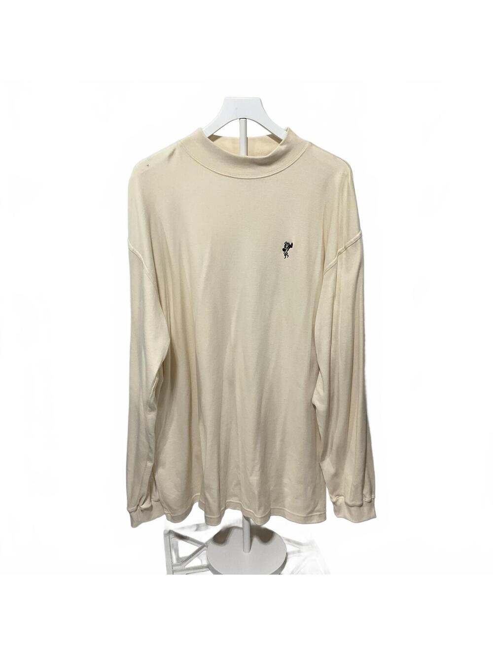Ashworth Men's Long Sleeve T-Shirt XXL Cream B33